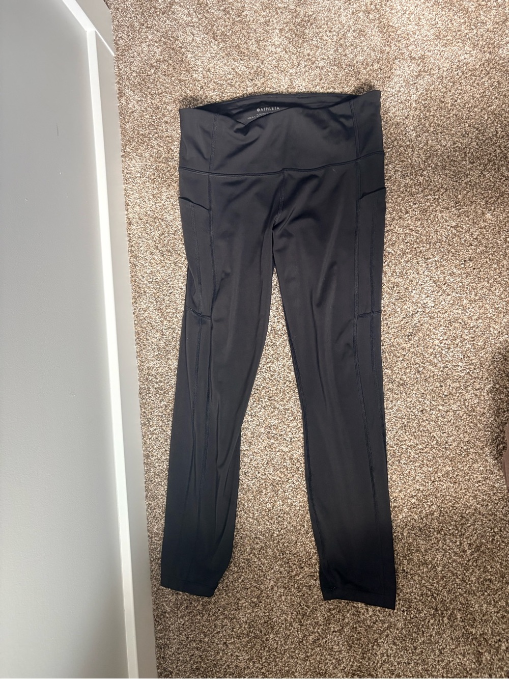 Athleta Black High-Rise Pocket Leggings